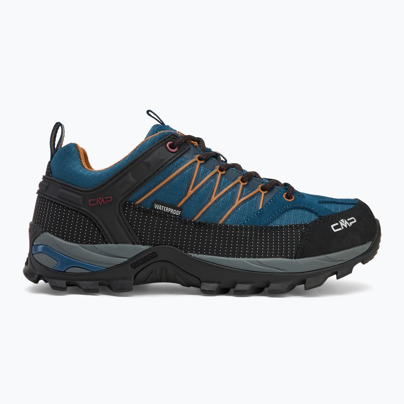 Herren CMP Rigel Low Wp ocean/senape Trekkingstiefel 2