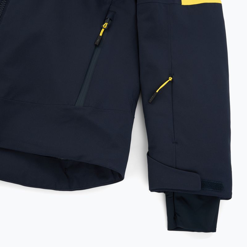 Skijacke Herren CMP 35W0077 Zip Hood black/blue 4