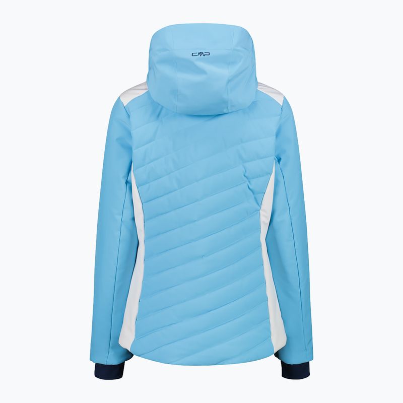 Skijacke Damen CMP 35W0166 Zip Hood topazio 2