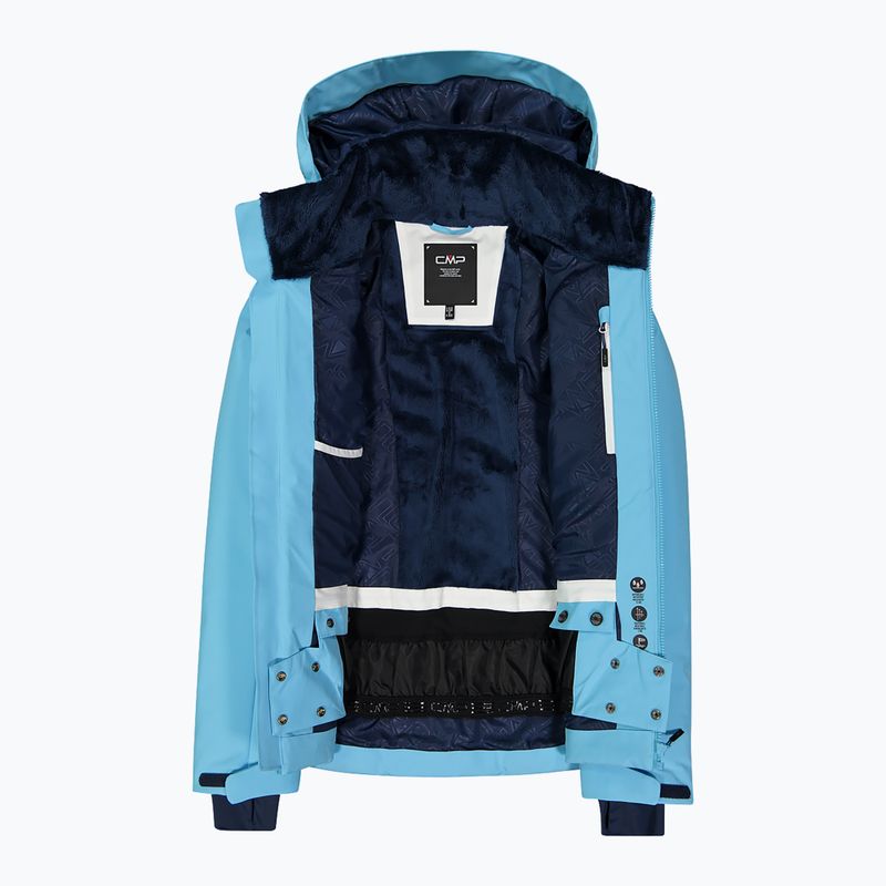 Skijacke Damen CMP 35W0166 Zip Hood topazio 5