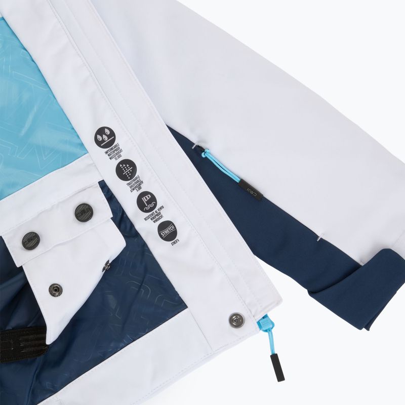 Skijacke Damen CMP 35W0196 Zip Hood bianco 6