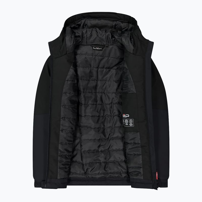 Softshelljacke Kinder CMP 35Z1524 Fix Hood antracite/nero 4
