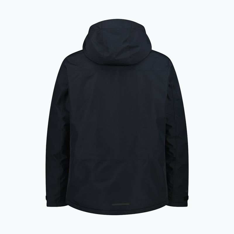 Regenjacke Herren CMP 35Z1537 Zip Hood nero 2