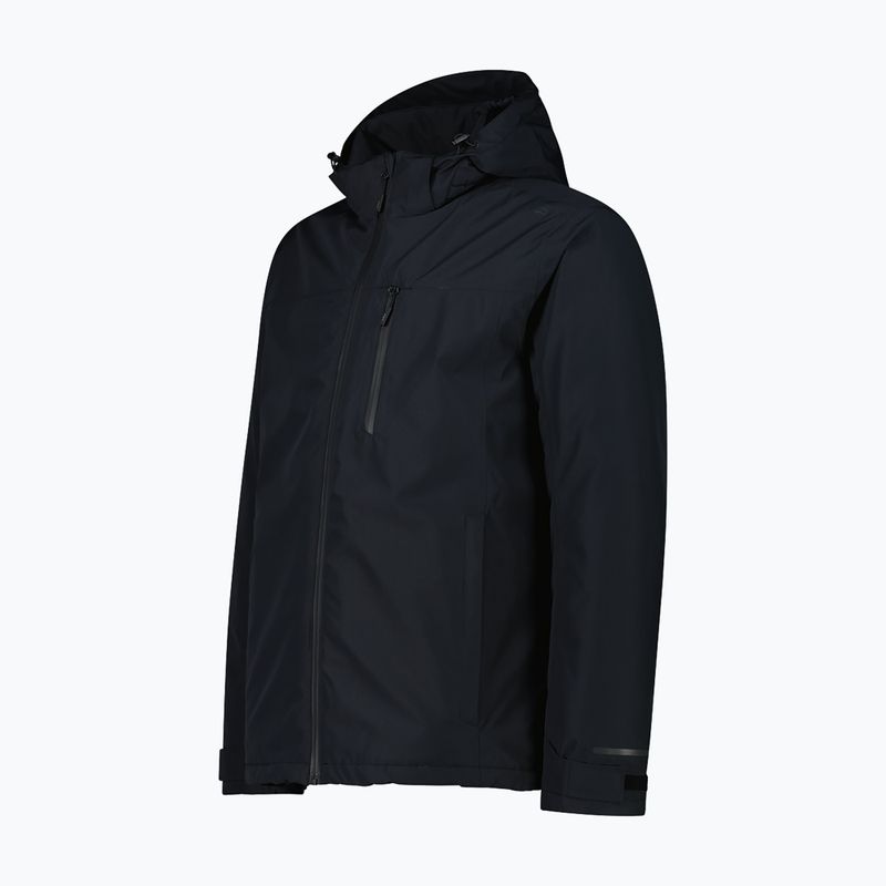Regenjacke Herren CMP 35Z1537 Zip Hood nero 3