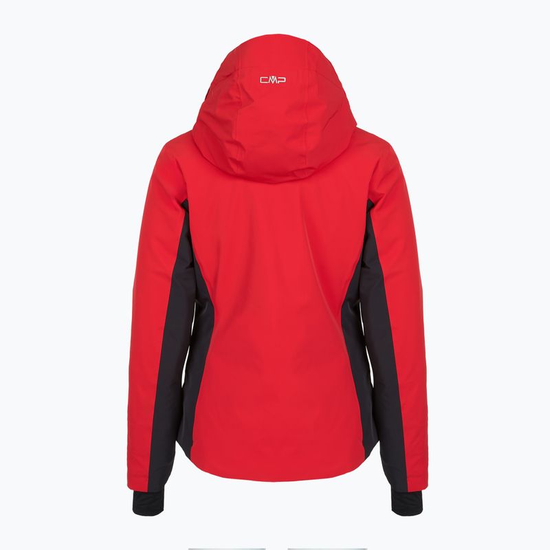 Skijacke Damen CMP 35W0256 Zip Hood ferrari 2