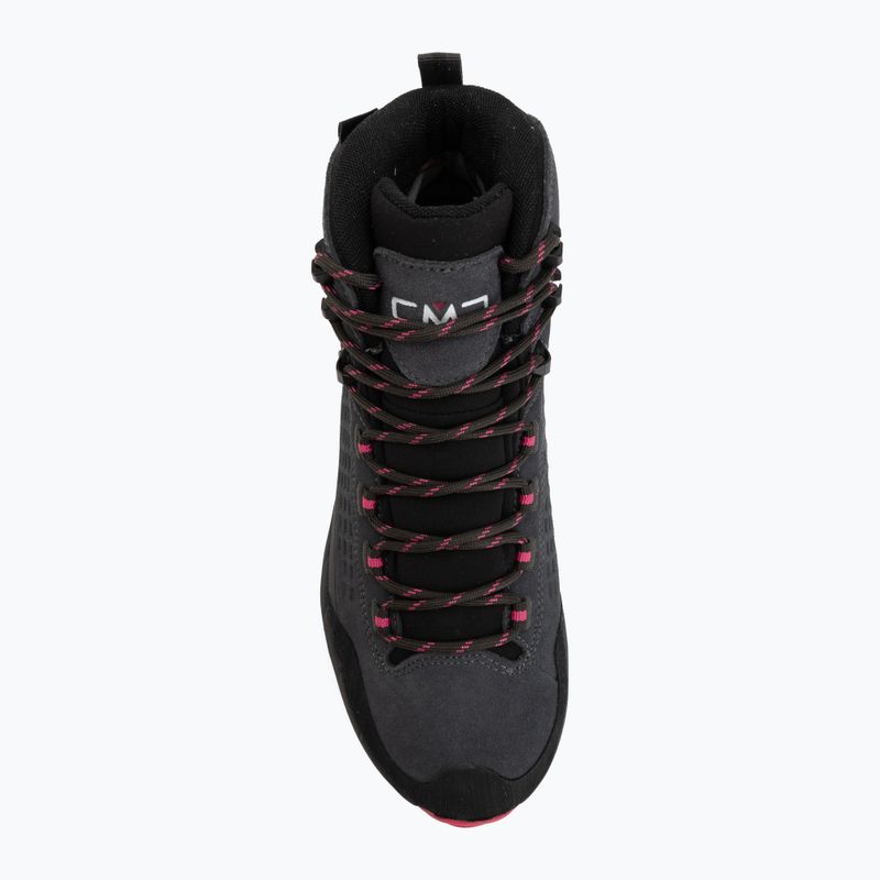 Damen-Trekkingschuhe CMP Vertyx Mid Waterproof grey/fuxia 5
