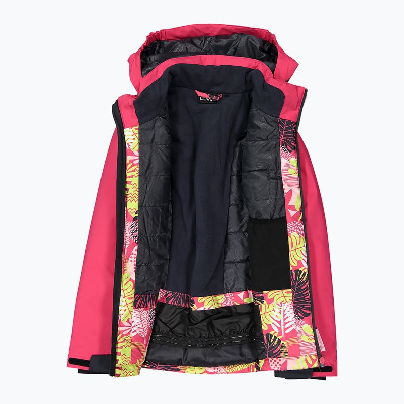 Kinder-Skijacke CMP 39W2085 carmine/pink 4