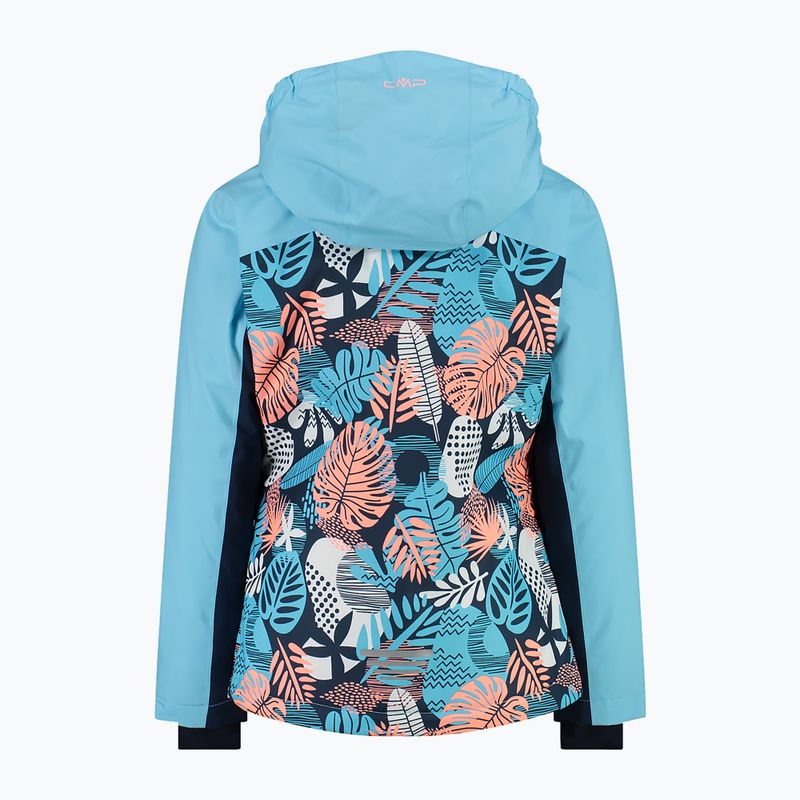Kinder-Skijacke CMP 39W2085 topaz/blue ink 2