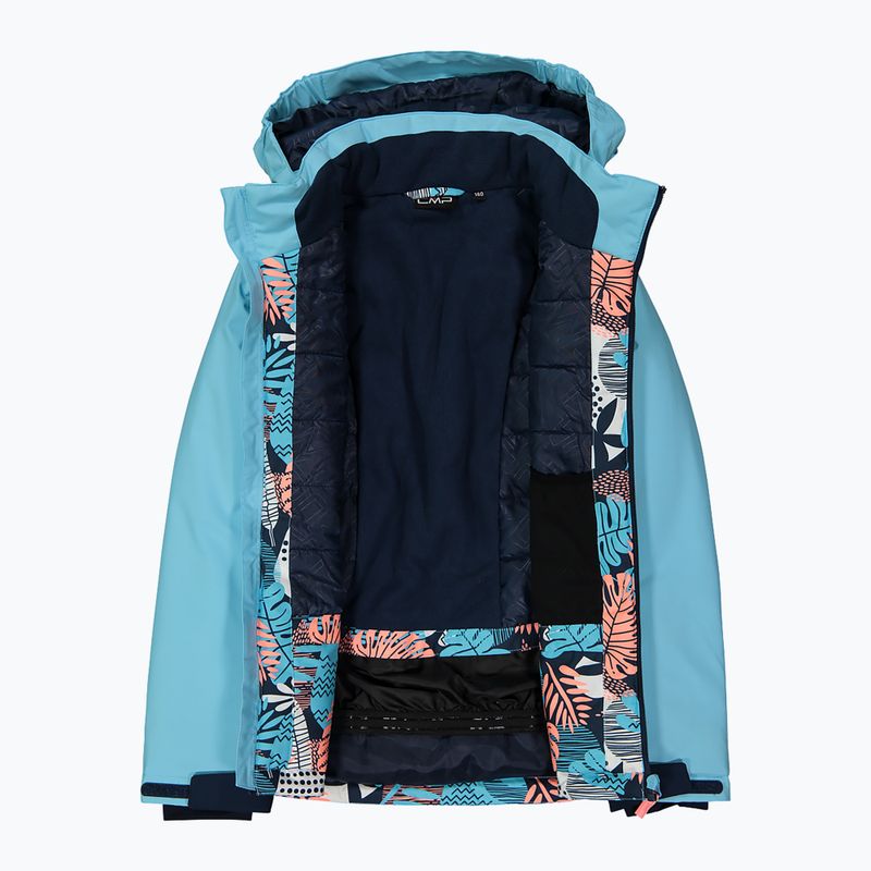 Kinder-Skijacke CMP 39W2085 topaz/blue ink 4