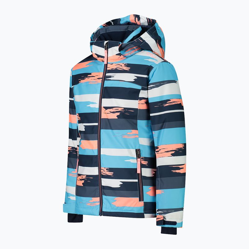 Kinder-Skijacke CMP 39W2085 topaz/white/lotus 3