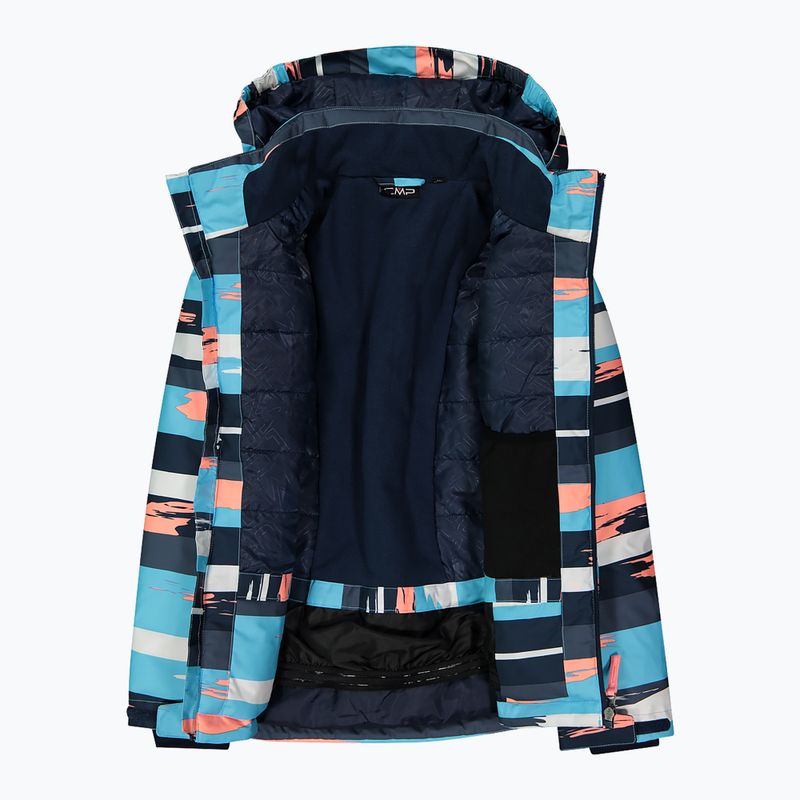 Skijacke Kinder CMP 39W2085 topazio/bianco/lotus 4
