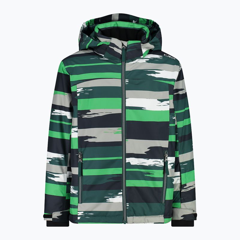 Kinder-Skijacke CMP 39W1924 deep mint/alpine/grey