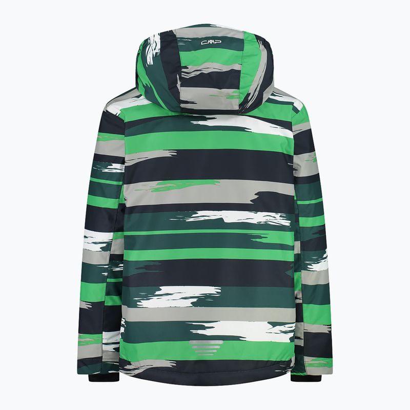 Kinder-Skijacke CMP 39W1924 deep mint/alpine/grey 2