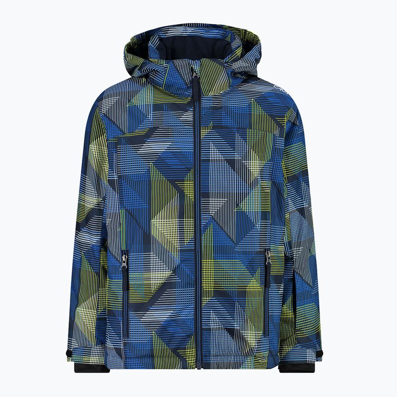 Kinder-Skijacke CMP 39W1924 royal blue/baby blue/winter sun