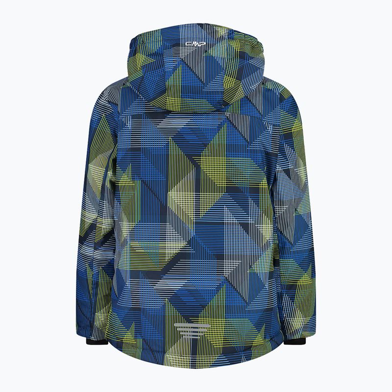 Kinder-Skijacke CMP 39W1924 royal blue/baby blue/winter sun 2
