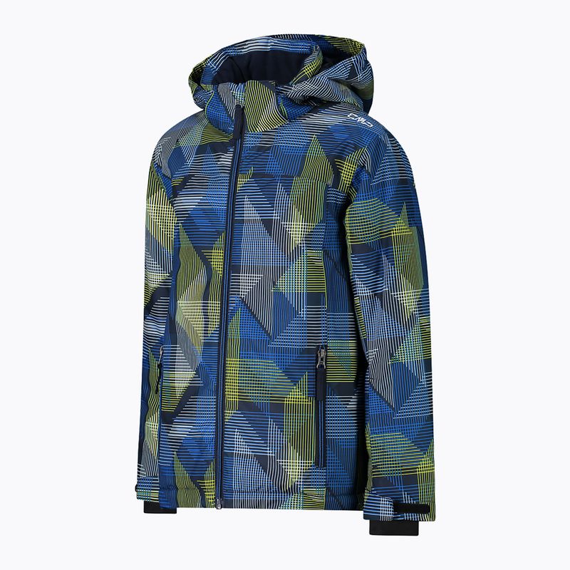 Kinder-Skijacke CMP 39W1924 royal blue/baby blue/winter sun 3