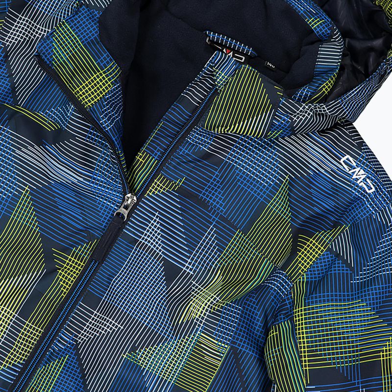 Skijacke Kinder CMP 39W1924 blue royal/b.blue/winter sun 5