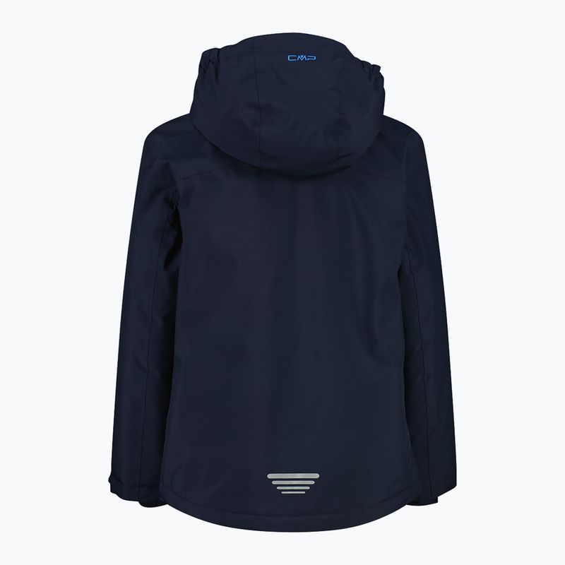 Skijacke Kinder CMP 39W1924 black/blue/royal blue 2