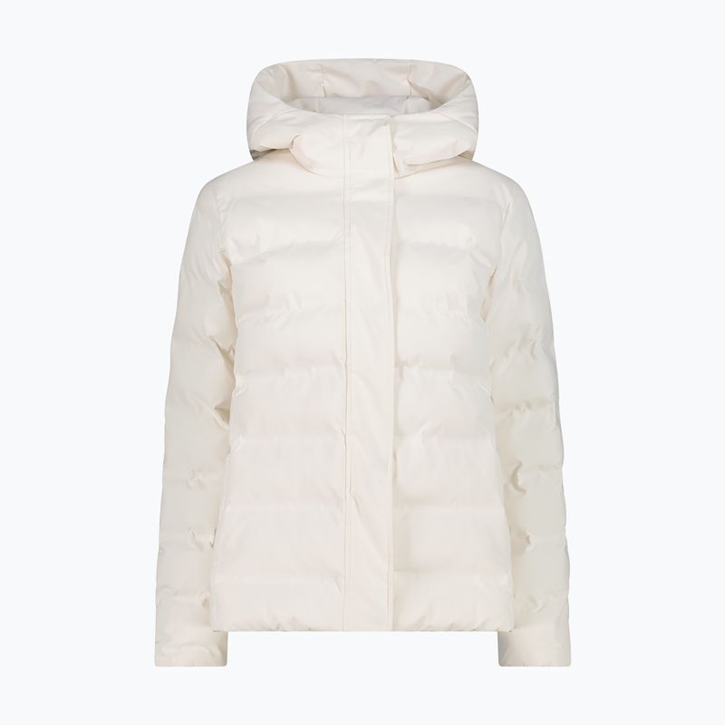 Gefütterte Jacke Damen CMP 35K3666 Fix Hood b.co gesso/blue ink