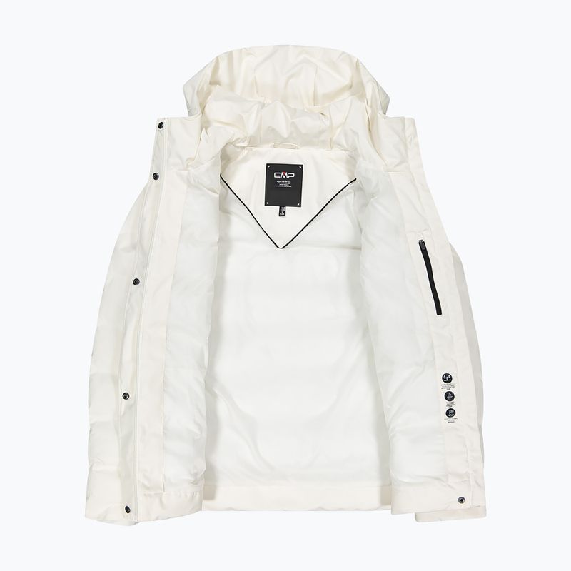 Gefütterte Jacke Damen CMP 35K3666 Fix Hood b.co gesso/blue ink 4