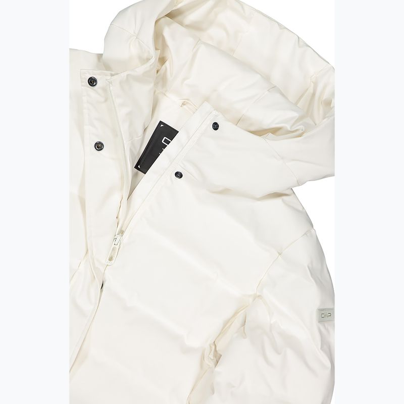 Gefütterte Jacke Damen CMP 35K3666 Fix Hood b.co gesso/blue ink 5