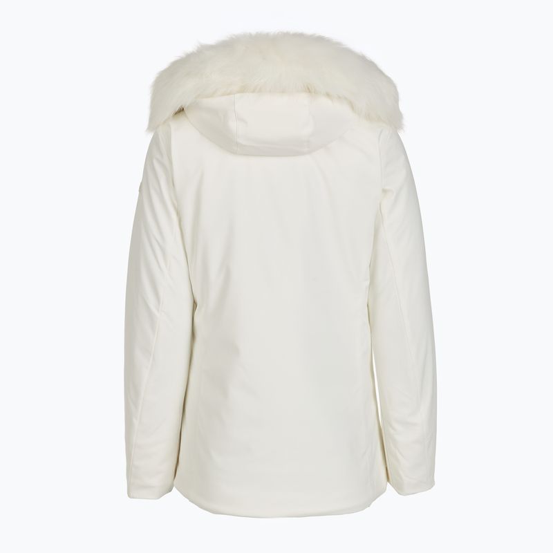 Gefütterte Jacke Damen CMP 35K3626F Zip Hood Synthetic Fur b.co gesso/blue ink 2