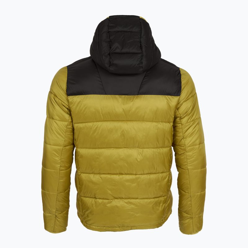Gefütterte Jacke Herren CMP 35K3747 Fix Hood golden green 2