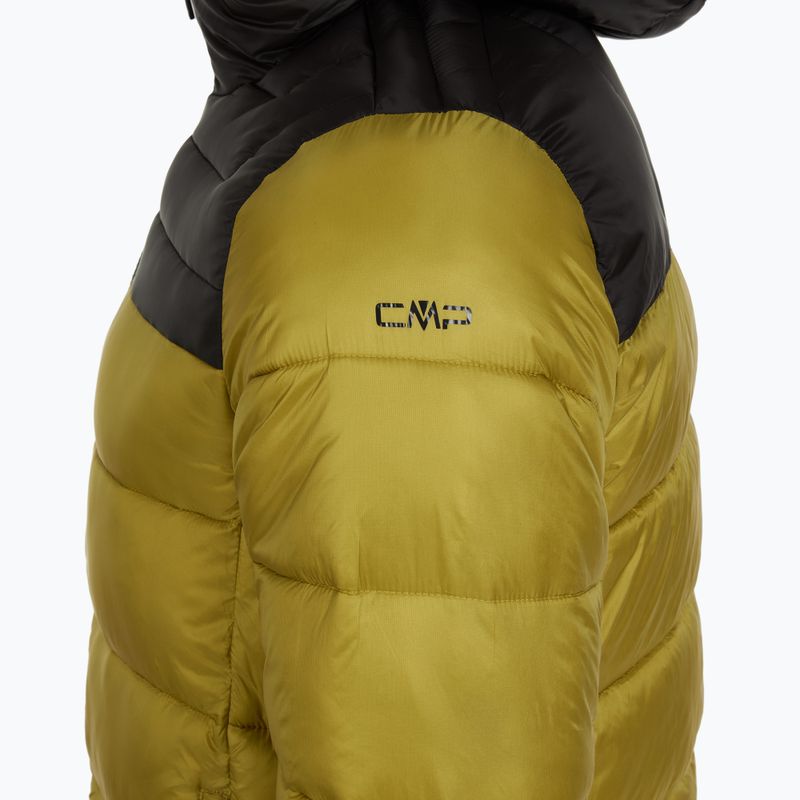 Gefütterte Jacke Herren CMP 35K3747 Fix Hood golden green 3