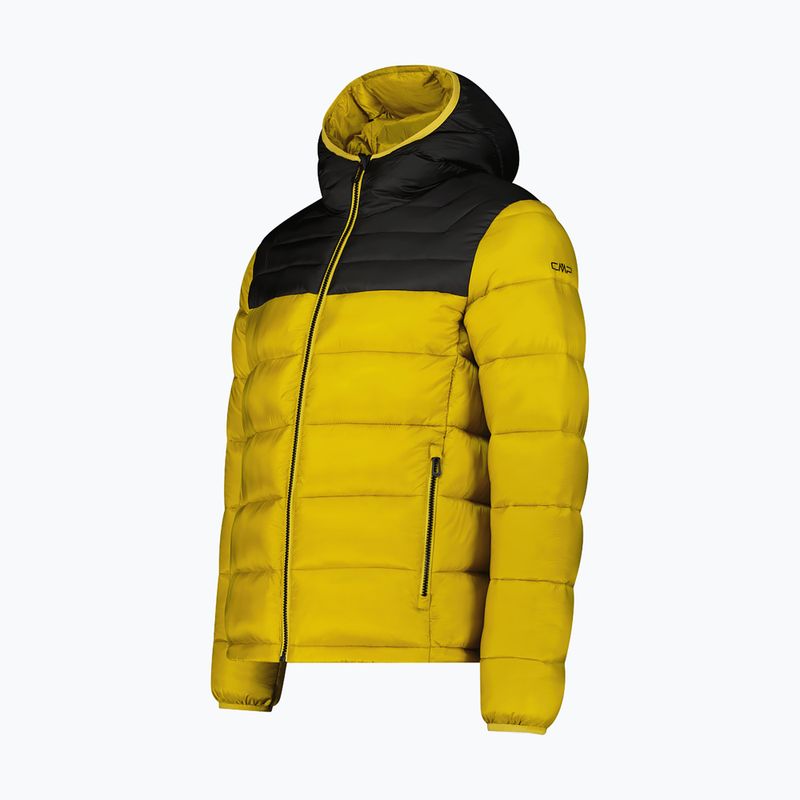 Gefütterte Jacke Herren CMP 35K3747 Fix Hood golden green 8