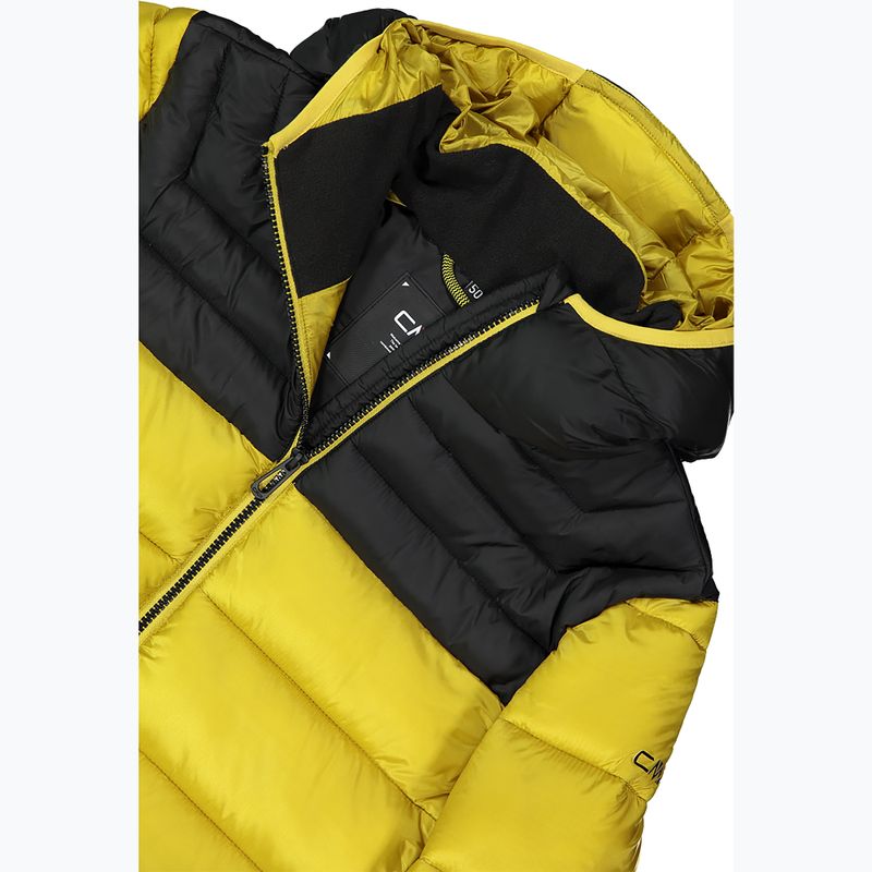 Gefütterte Jacke Herren CMP 35K3747 Fix Hood golden green 9