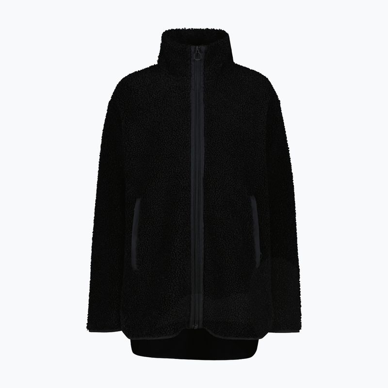 Damenmantel CMP 35P3846 Long Teddy Highloft nero