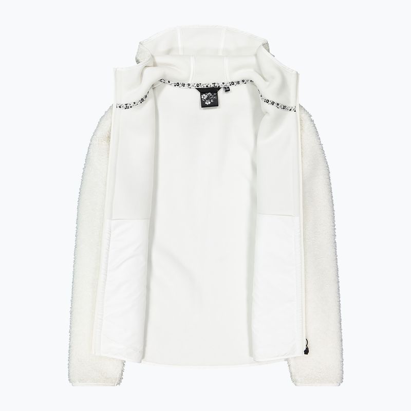 Damen-Fleecejacke CMP 35P3856 Long Teddy Highloft chalk white 3