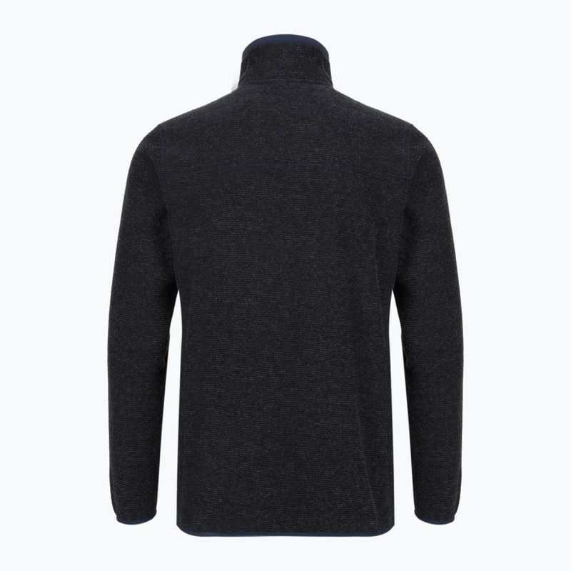 Fleece Hoodie Sweatshirt Herren CMP 35H3907 Melange Knitted b.blue melange/b.blue 2