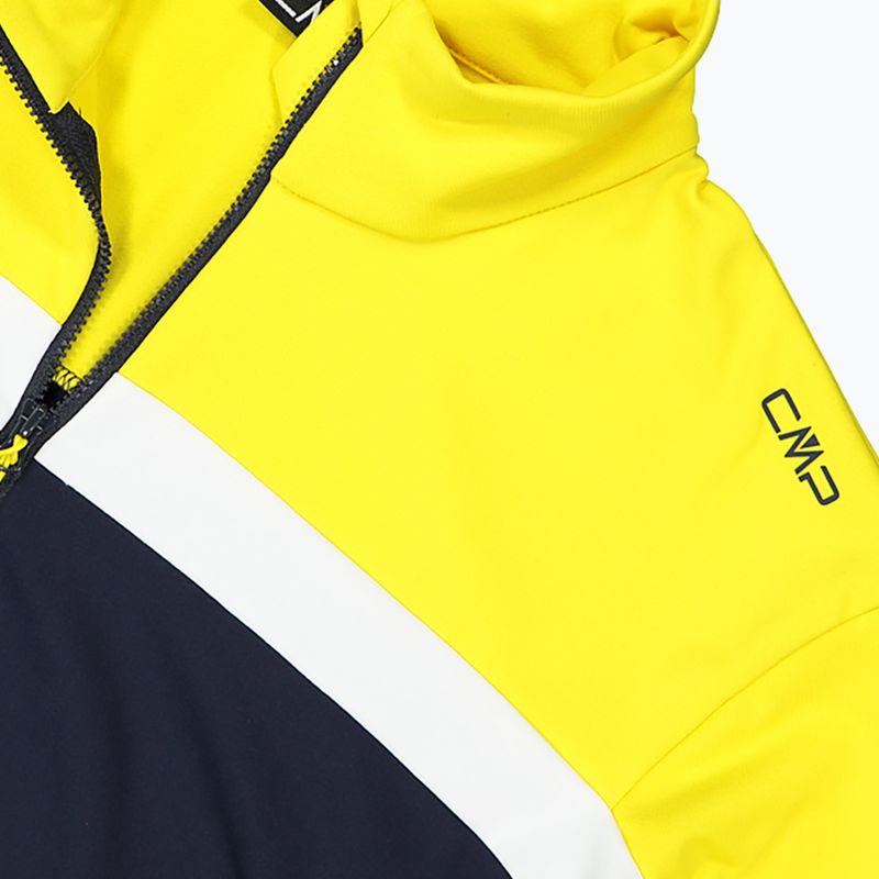 Hoodie Sweatshirt Herren CMP 35L0507 Sweat black/blue/winter sun 4