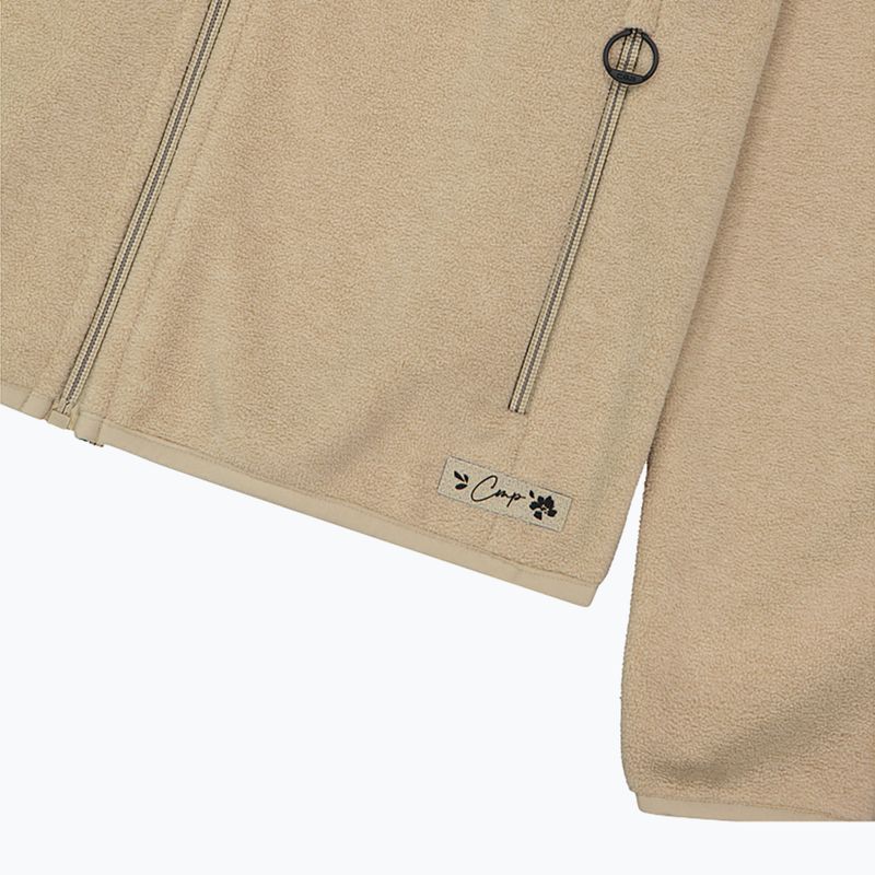 Hoodie Sweatshirt Damen CMP 35J3806 Arctic Fleece cookie melange 6