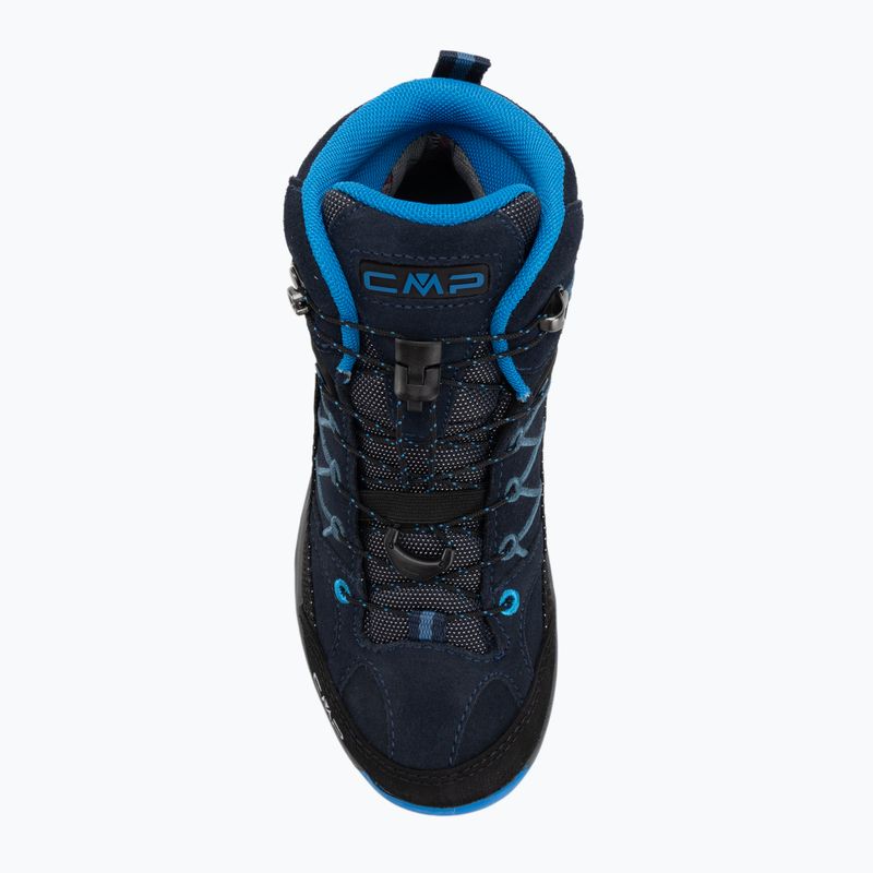 Kinder-Trekkingstiefel CMP Rigel Mid Wp baby blue/bluestone/royal blue 5