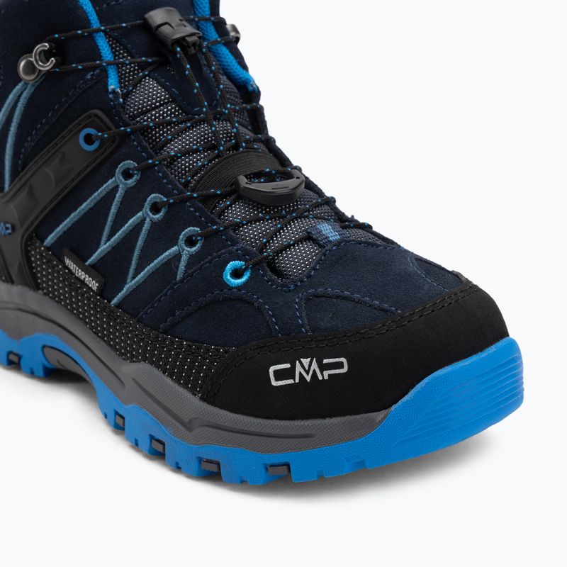 Kinder-Trekkingstiefel CMP Rigel Mid Wp baby blue/bluestone/royal blue 7