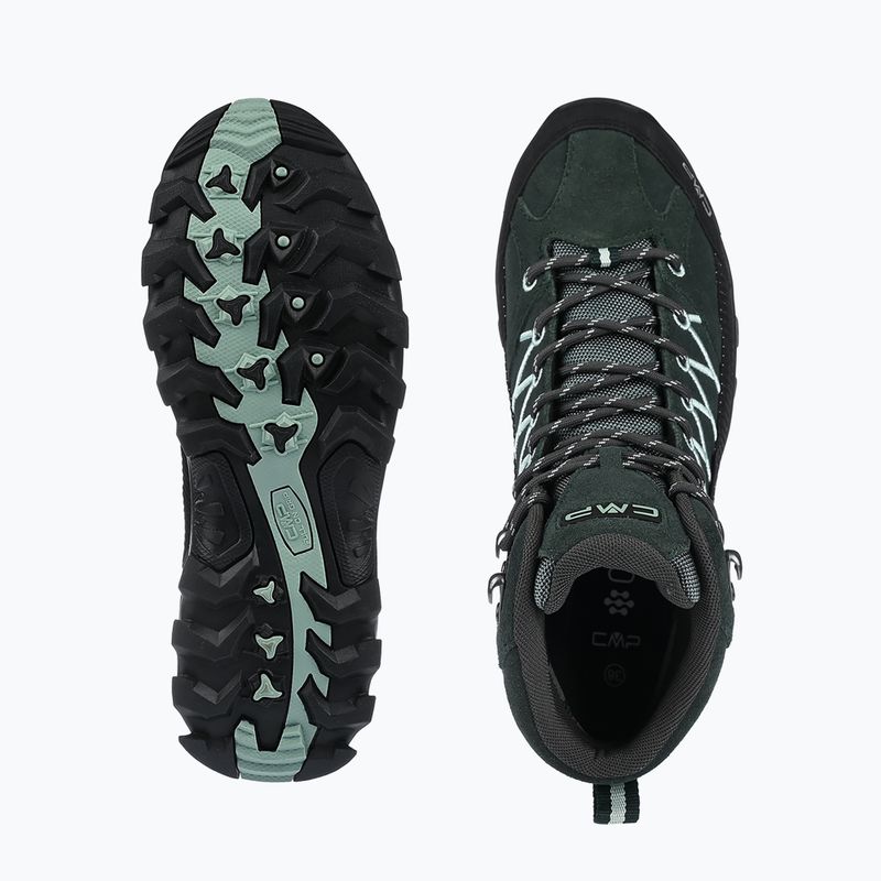 Damen-Trekkingschuhe CMP Rigel Mid Wp trek green/jade 12