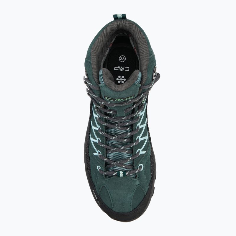 Damen-Trekkingschuhe CMP Rigel Mid Wp trek green/jade 5