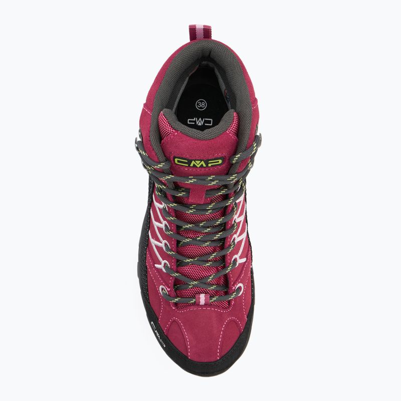 Damen-Trekkingschuhe CMP Rigel Mid Wp peony/apple 5