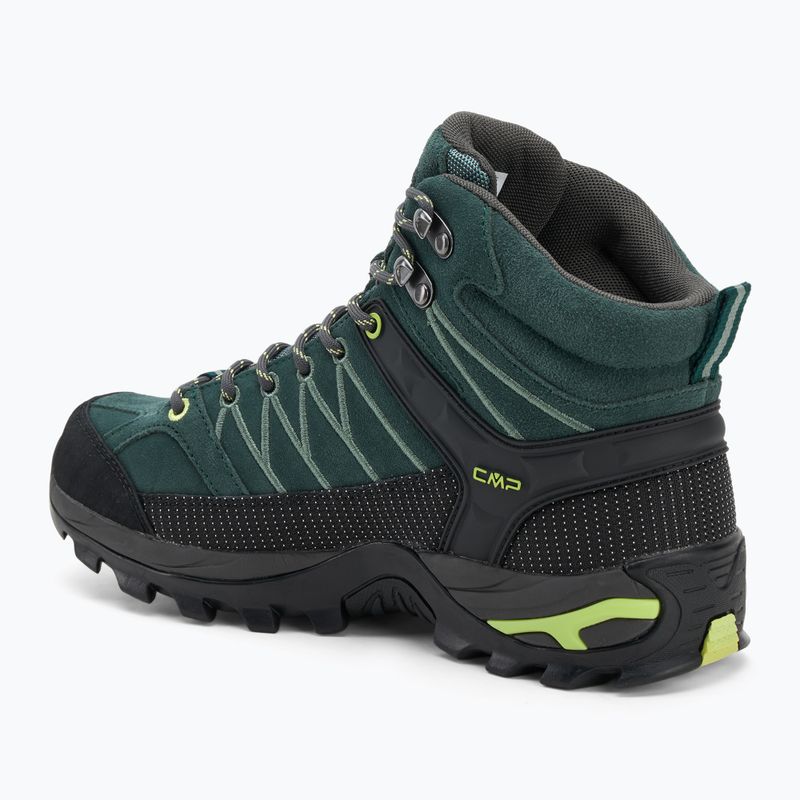 Herren-Trekkingschuhe CMP Rigel Mid Wp trek green/apple 3