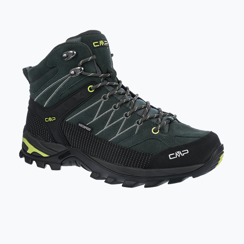 Herren-Trekkingschuhe CMP Rigel Mid Wp trek green/apple 8