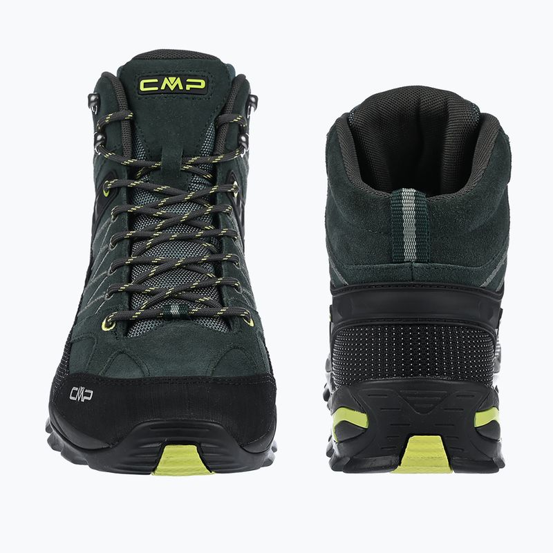 Herren-Trekkingschuhe CMP Rigel Mid Wp trek green/apple 11