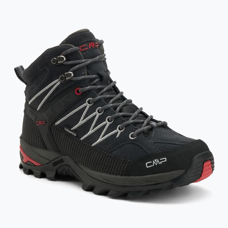 Trekkingschuhe Herren CMP Rigel Mid Wp titanio/ferrari