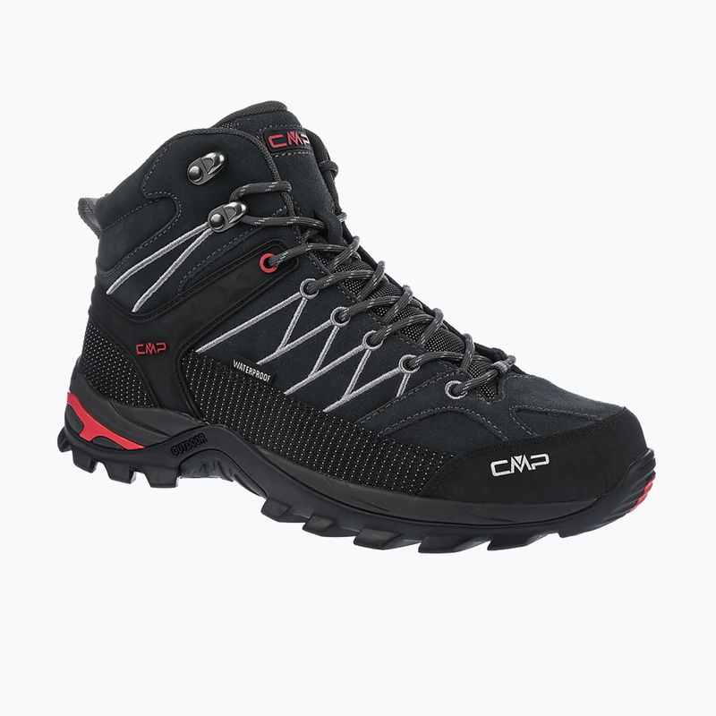 Trekkingschuhe Herren CMP Rigel Mid Wp titanio/ferrari