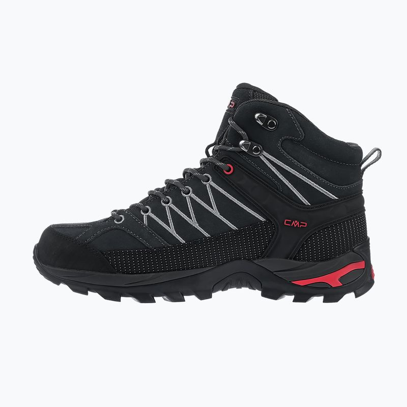 Herren Trekkingschuhe CMP Rigel Mid Wp titanium/ferrari 3
