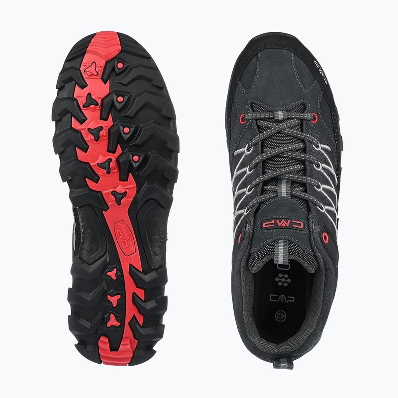 Herren-Trekkingschuhe CMP Rigel Low titanium/ferrari red 5