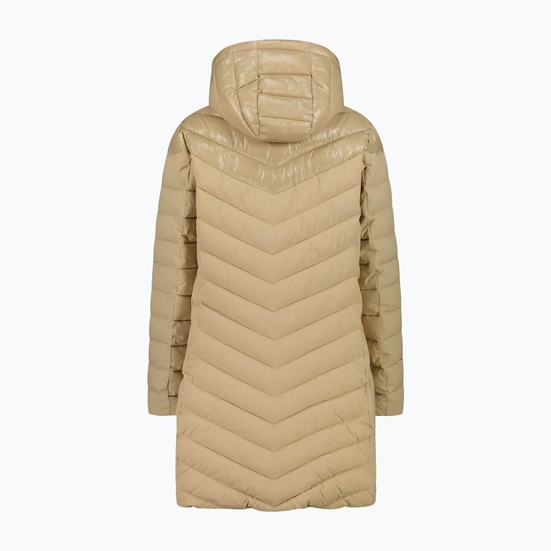 Gefütterte Jacke Damen CMP 35K3566 Snaps Hood Parka cookie 2