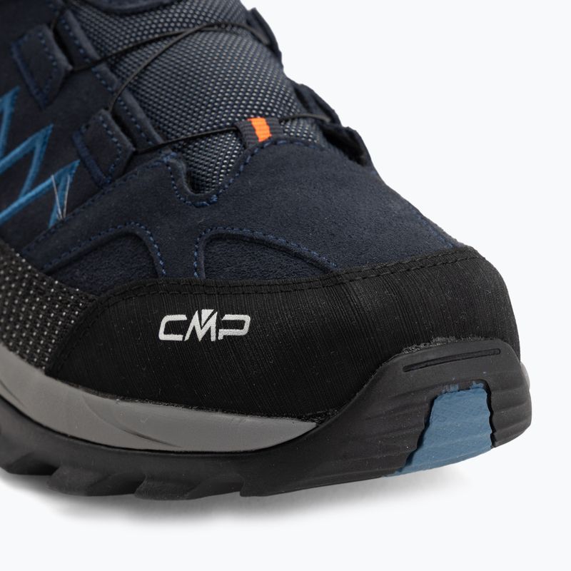 Herren-Trekkingstiefel CMP Rigel Low Fitgo Wp b.blue/flash orange 7