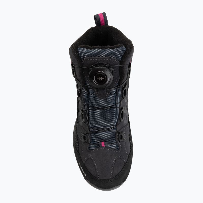 Kinder-Trekkingschuhe CMP Kiruna Mid Fitgo Fleece Wp antracite/festival 5